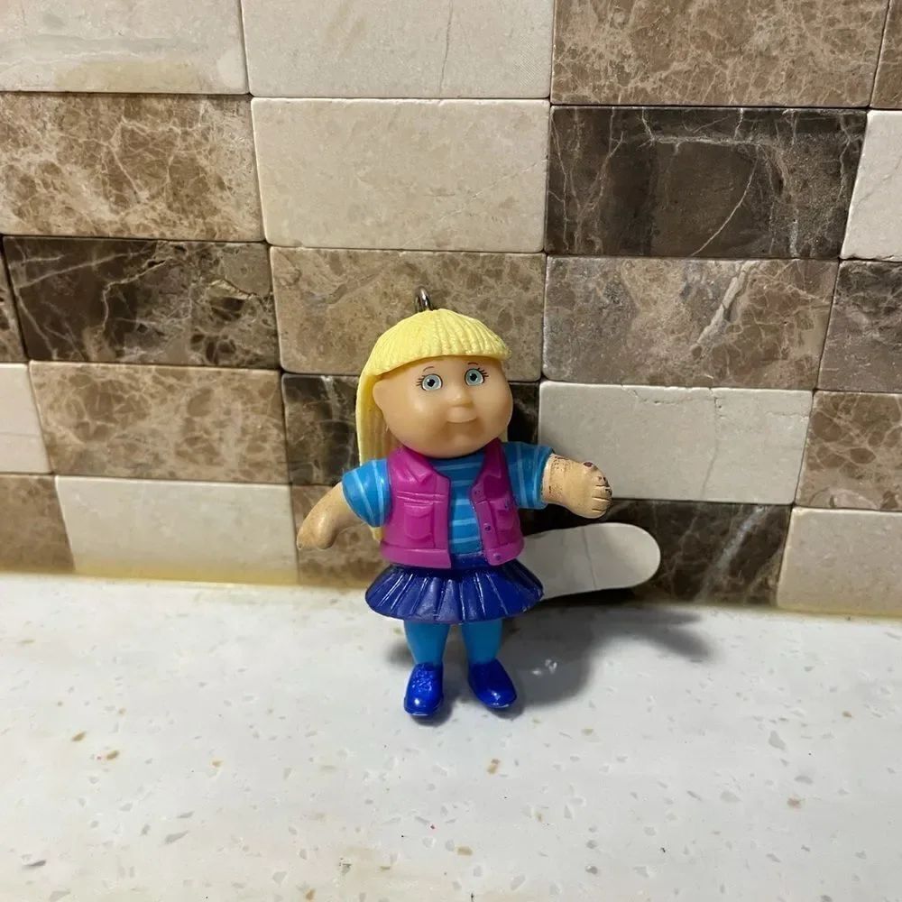 NWT Vintage Cabbage Girl Keychain
